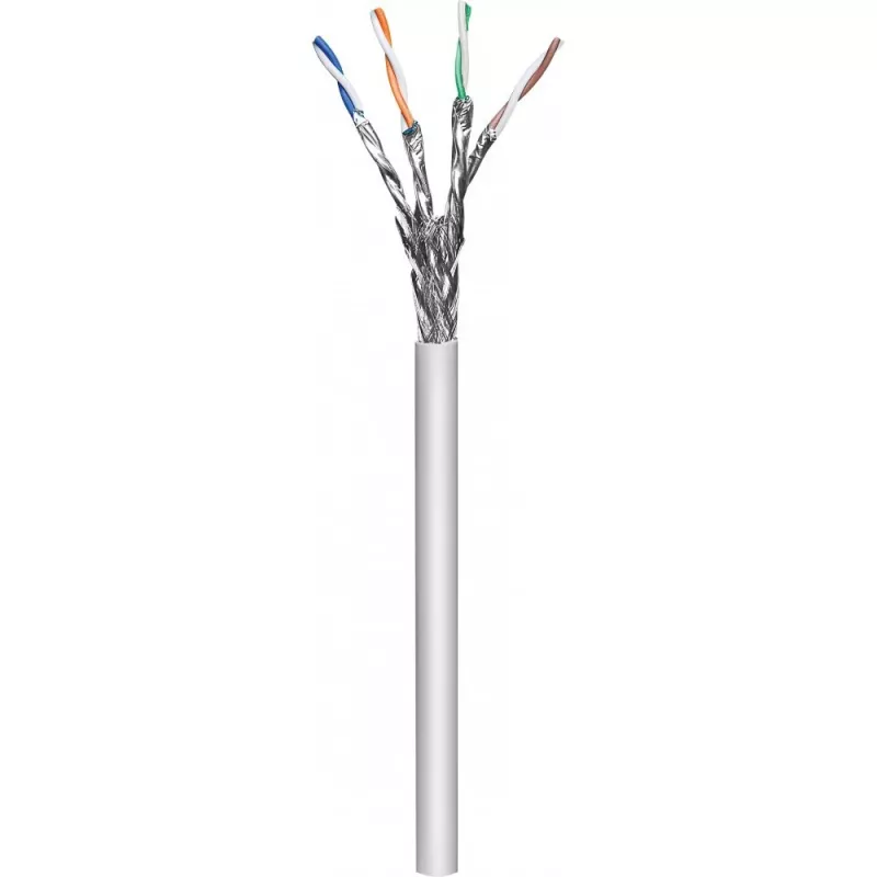 Techly ITP-C6A-FLS305 sieťový kábel sivý 305 m Cat6a S/FTP (S-STP)