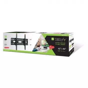 Techly naklápací nástenný držiak pre TV LED LCD 42-80