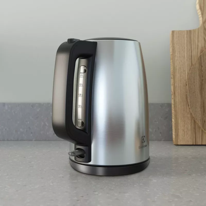 Electrolux E3K1-3ST rýchlovarná kanvica 1,7 L 2200 W nehrdzavejúca oceľ