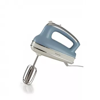 Ariete 1548 Mixér Vintage, 450W, 5 rýchlostí, turbofunkcia, 2 metličky, nebesky modrá