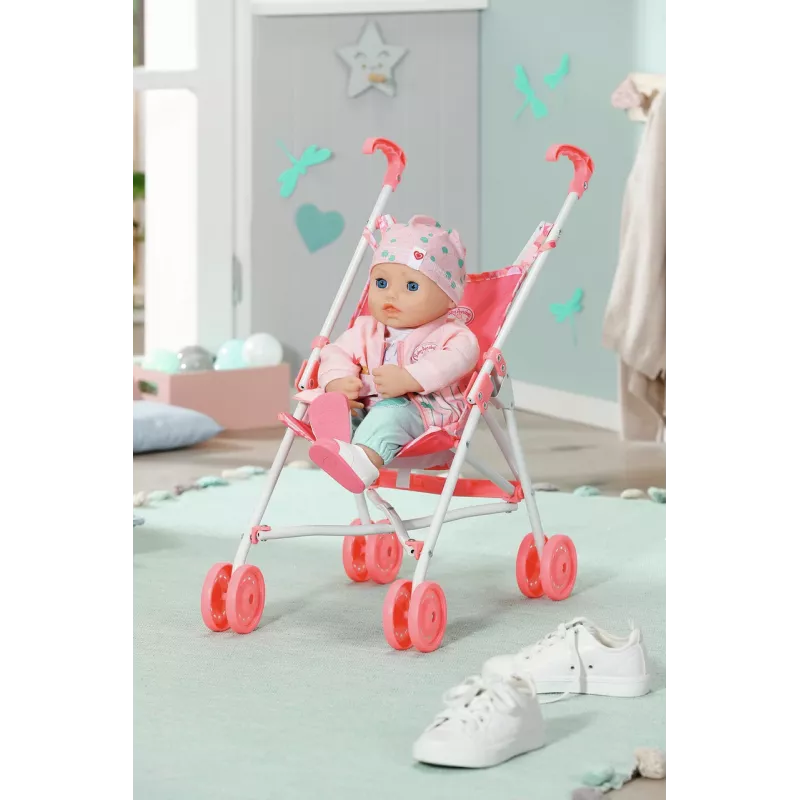 Kočík pre bábiky ZAPF Baby Annabell Active Stroller, plast, viacfarebný, od 3 rokov