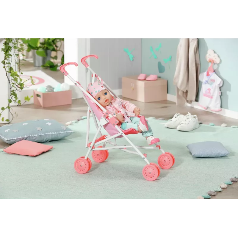 Kočík pre bábiky ZAPF Baby Annabell Active Stroller, plast, viacfarebný, od 3 rokov