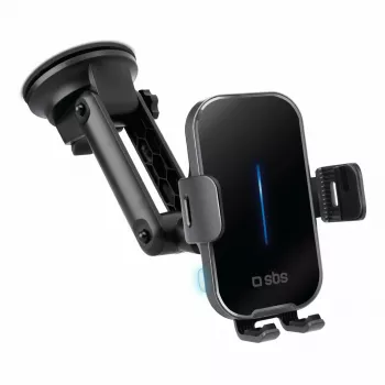 Aktívny autodržiak SBS Mobile TESUPEXTWIR15W pre mobilné telefóny, čierny