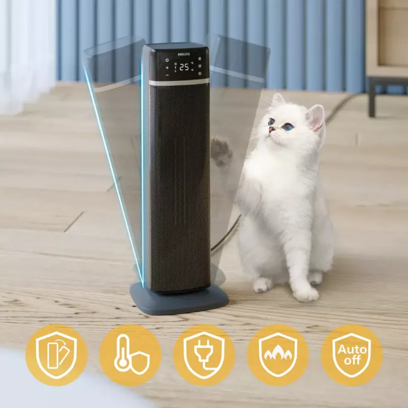 Philips 5000 Series Smart Tower keramický teplovzdušný ventilátor