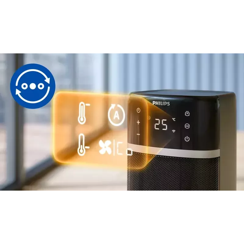 Philips 5000 Series Smart Tower keramický teplovzdušný ventilátor