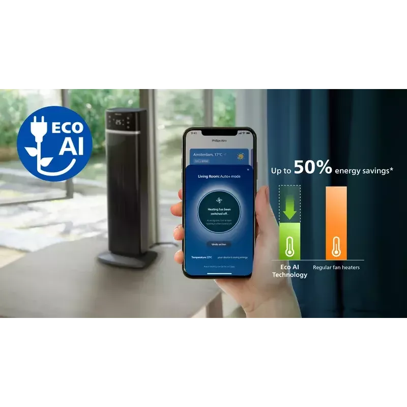Philips 5000 Series Smart Tower keramický teplovzdušný ventilátor