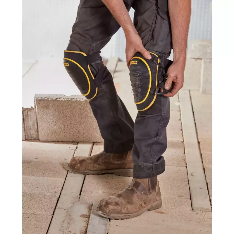 Bezpečnostné chrániče kolien Stanley FATMAX FMST82961-1 žltá čierna pena plast elastický nylon