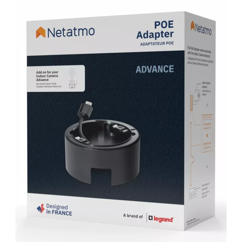 Netatmo NPC-POE-B príslušenstvo k bezpečnostnej kamere PoE adaptér