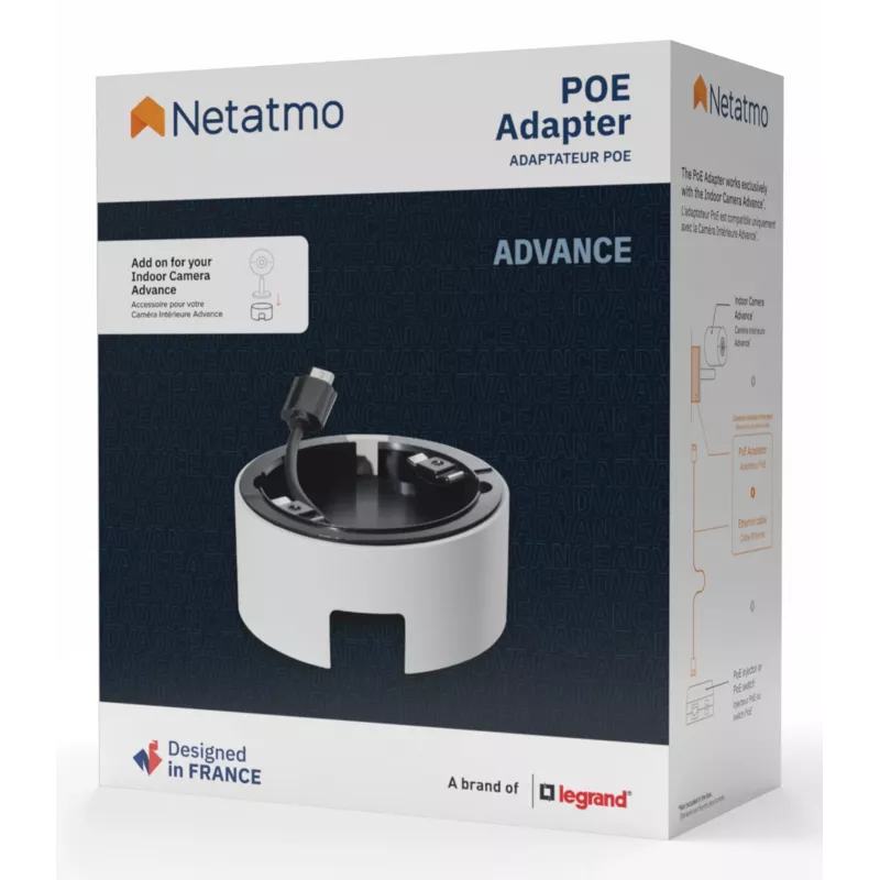 Netatmo NPC-POE-W príslušenstvo k bezpečnostnej kamere PoE adaptér