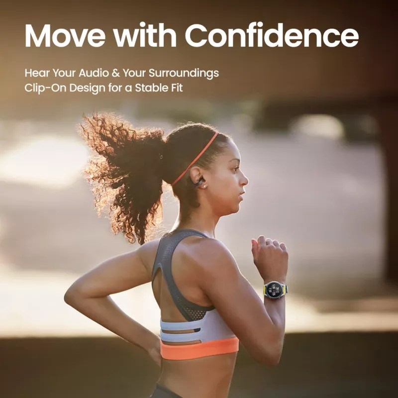 Amazfit Up slúchadlá bezdrôtové in-ear hovory/hudba USB Type-C Bluetooth čierne