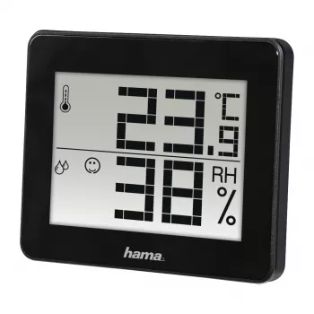 Digitálny teplomer hygrometer Hama TH-130 čierny