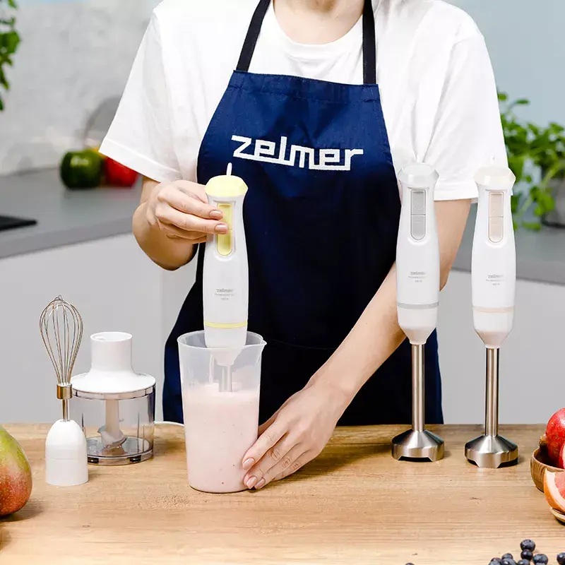 Tyčový mixér Zelmer ZHB4562L biely žltý