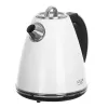 Adler AD 1343 elektrická kanvica, 1,5 l, 1850 W, nerezová oceľ, Strix, biela
