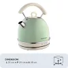 Rýchlovarná kanvica ARIETE Vintage A2877/04 svetlozelená