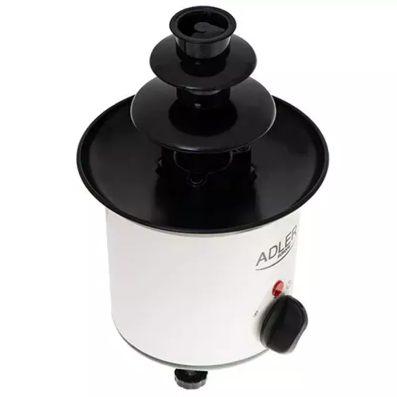 Čokoládová fontána Adler AD 4487 čierna hnedá biela 30 W