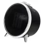 Elektrické keramické teplovzdušné kúrenie Adler AD 7742 — 1500/750 W, stojanové, 220–240 V, čierna/strieborná