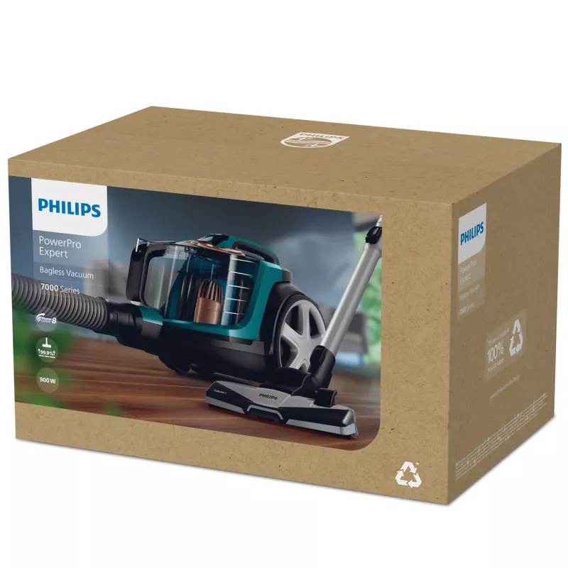 Philips PowerPro Expert FC9744/09 vysávač 2 l podlahový vysávač suchý 900 W bez vrecka