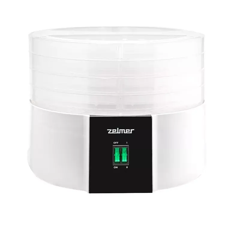 Sušička potravín Zelmer ZFD1010 520 W čierna biela plast 30 cm