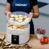 Sušička potravín Zelmer ZFD1010 520 W čierna biela plast 30 cm