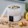 Sušička potravín Zelmer ZFD1010 520 W čierna biela plast 30 cm