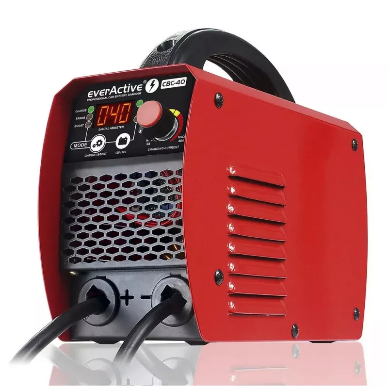 Nabíjačka do auta everActive CBC40 12V/24V, nabíjačka autobatérií kompatibilná so systémami 12V a 24V