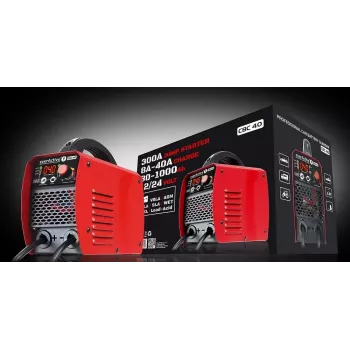 Nabíjačka do auta everActive CBC40 12V/24V, nabíjačka autobatérií kompatibilná so systémami 12V a 24V