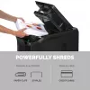 Fellowes AutoMax 600M skartovačka papiera mikrokríženie 60 dB 23 cm čierna