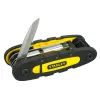 Multitool STANLEY 14-in-1 skladací uzamykací nástroj, čierna/žltá, 14 funkcií