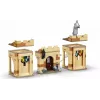 LEGO Harry Potter sada Hogwarts Prvá hodina lietania 76395 s minifigúrkami Harryho a Draca