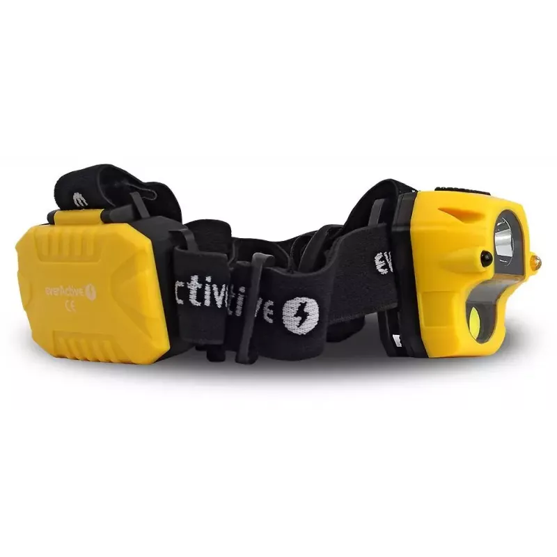 Čelová lampa Everactive HL250 LED 3W žltá