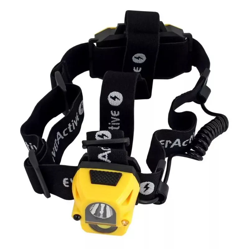 Čelová lampa Everactive HL250 LED 3W žltá