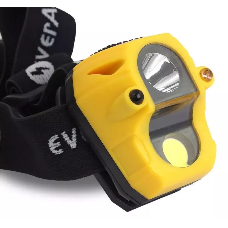 Čelová lampa Everactive HL250 LED 3W žltá
