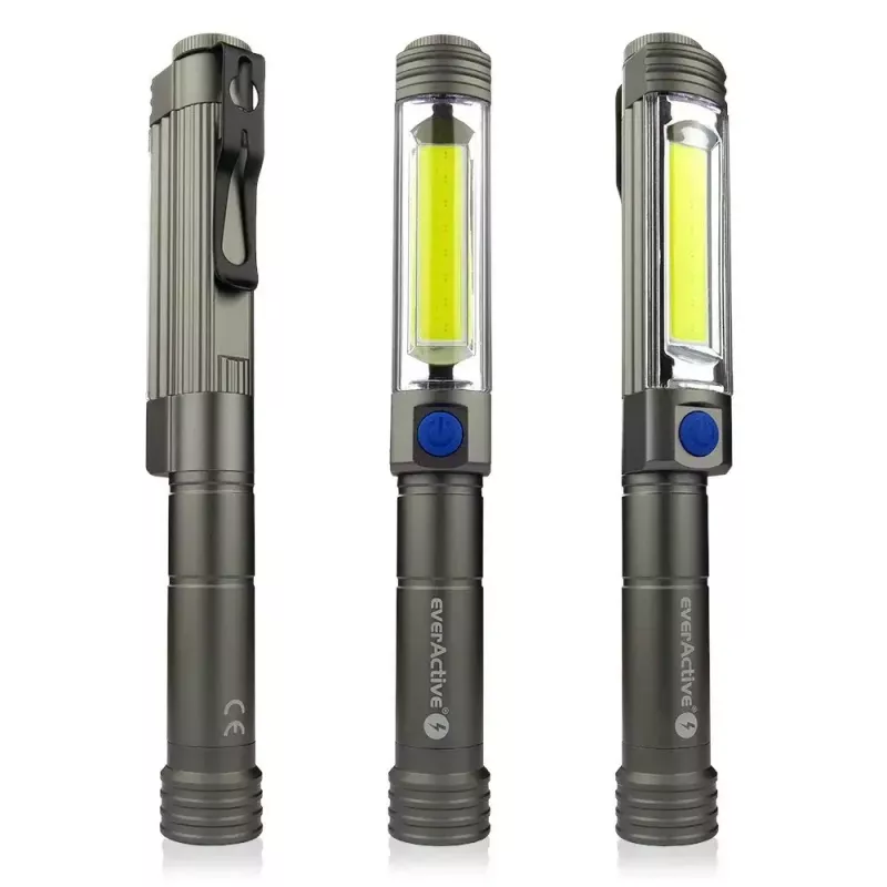 everActive WL-400 COB LED dielenská inšpekčná baterka, 5 W, 400 lm, IP54