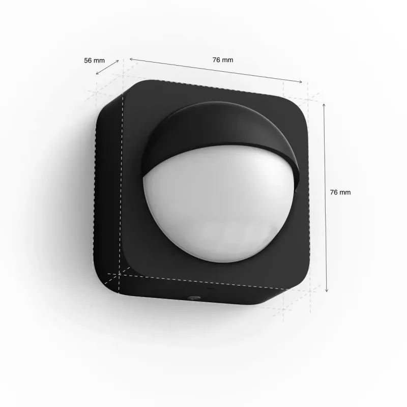 Philips Hue pohybový senzor vonkajší, ZigBee, čierny, 929003067401