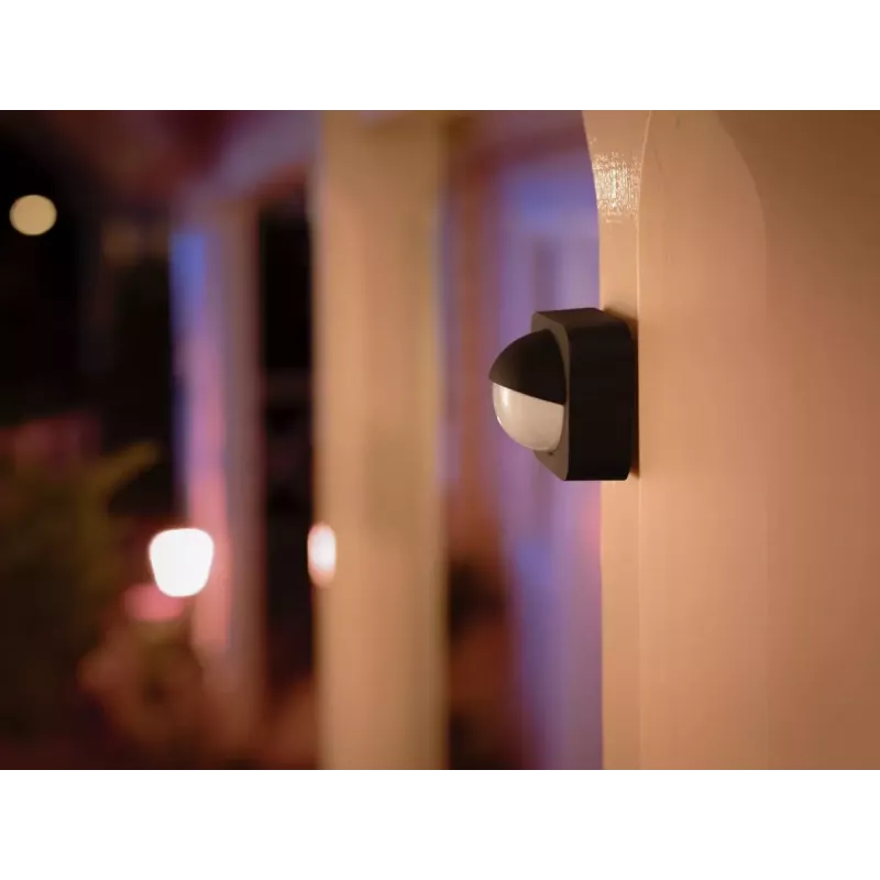 Philips Hue pohybový senzor vonkajší, ZigBee, čierny, 929003067401
