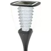 Vonkajšia stojaca lampa PowerNeed ESL-25H LED čierna IP65
