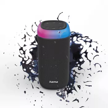 Hama Shine 2.0 stereo prenosný reproduktor čierna 30 W