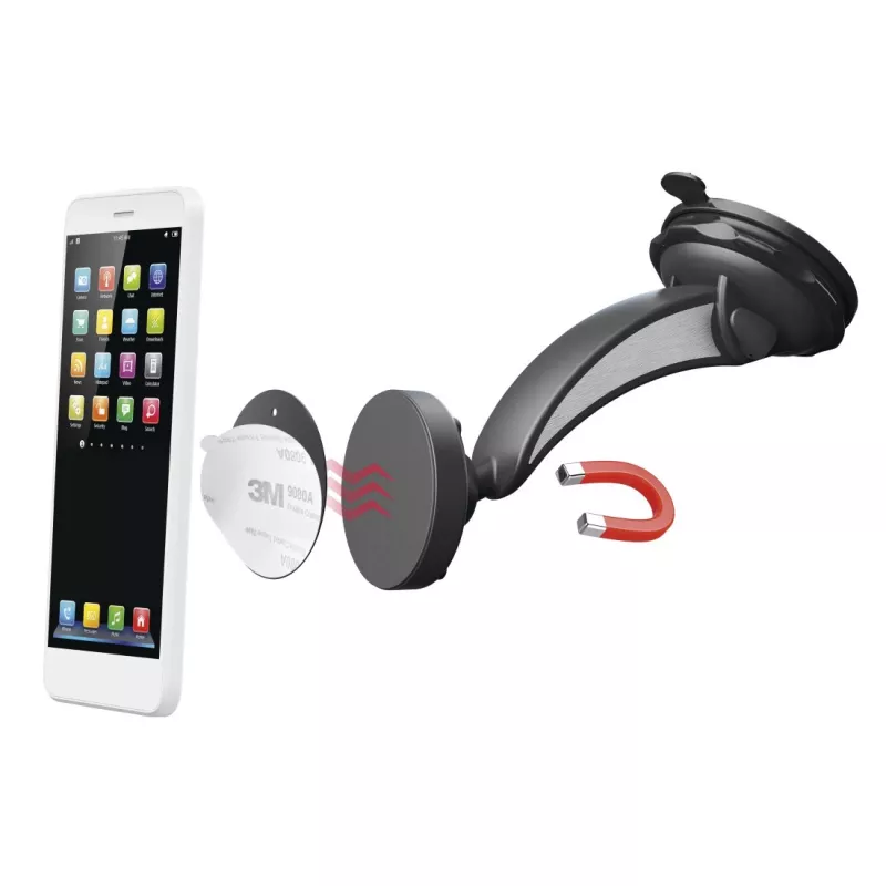 Pasívny držiak Hama Magnet 00201512 čierny pre mobilný telefón/smartfón