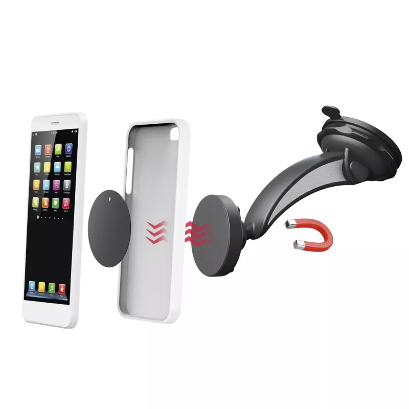 Pasívny držiak Hama Magnet 00201512 čierny pre mobilný telefón/smartfón