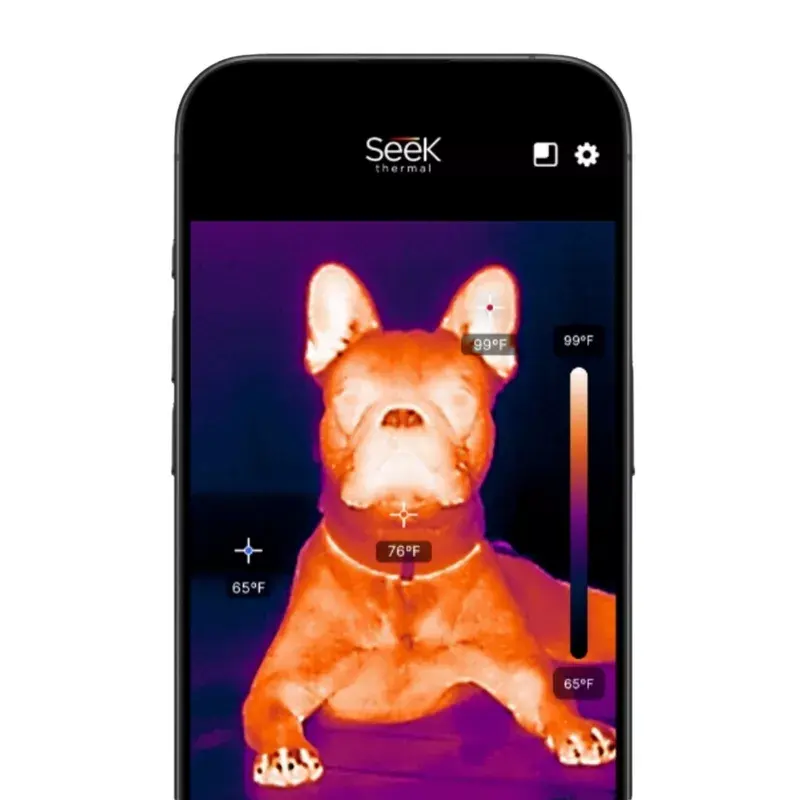 Seek Thermal NC-AAA puzdro pre kameru Nano a objektív Macro, čierne