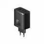 Baseus Cube Pro P10152301113-00 rýchlonabíjačka GaN 65 W, 2x USB-C + 1x USB-A, 110–240 V, čierna, 0,154 kg