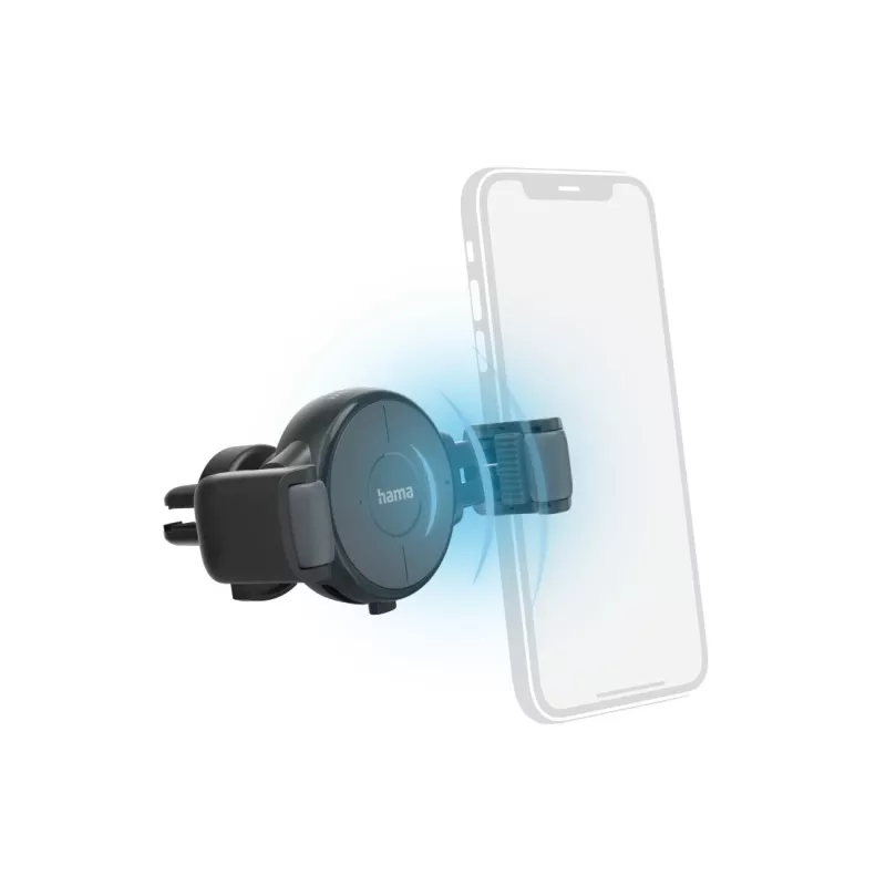 Hama FC10 Flex-Set smartfón antracit zapaľovač bezdrôtové nabíjanie rýchlonabíjanie auto