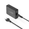 Hama 00201979 nabíjačka pre mobilné zariadenia laptop, powerbanka, smartfón, tablet čierna AC rýchlonabíjanie interiér