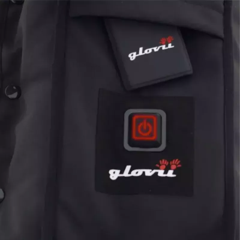 Chránič chrbta Glovii GF41 vyhrievaná rukávová šatka 4v1 unisex čierna sivá