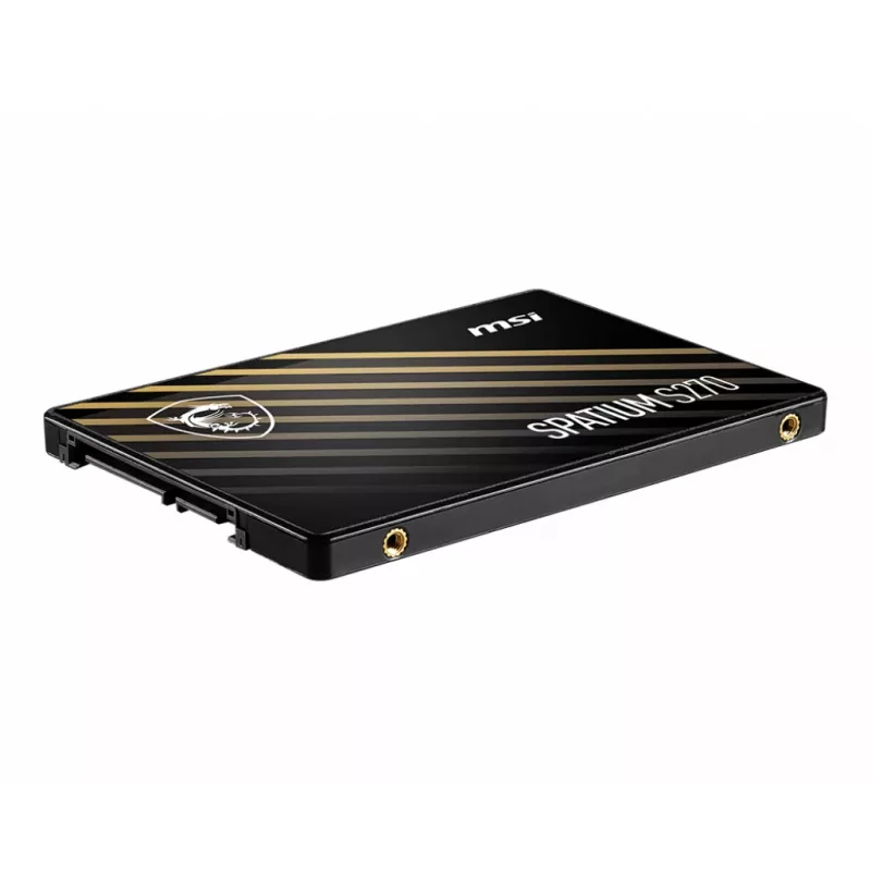 2,5 palcový SATA III SSD MSI SPATIUM S270 240GB — 3D NAND, 6 Gbit/s, 400 MB/s