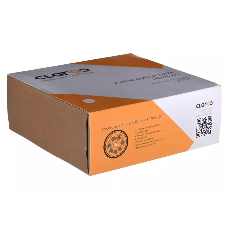 HDMI kábel claroc FEN-HDMI-20-10M — 10,0 m, 4K@60Hz