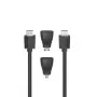 Hama HDMI kábel 1,5 m Type-A samec na samca 18 Gbit/s čierny