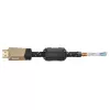 Hama 00205025 HDMI kábel 1,5 m HDMI Type-A (štandard) bronzová