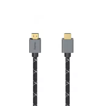 Hama 00200504 HDMI kábel 2 m HDMI Type-A (štandard) čierny, sivý