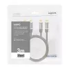 Audio kábel LogiLink CA1206 3 m 2xCinch samec čierny
